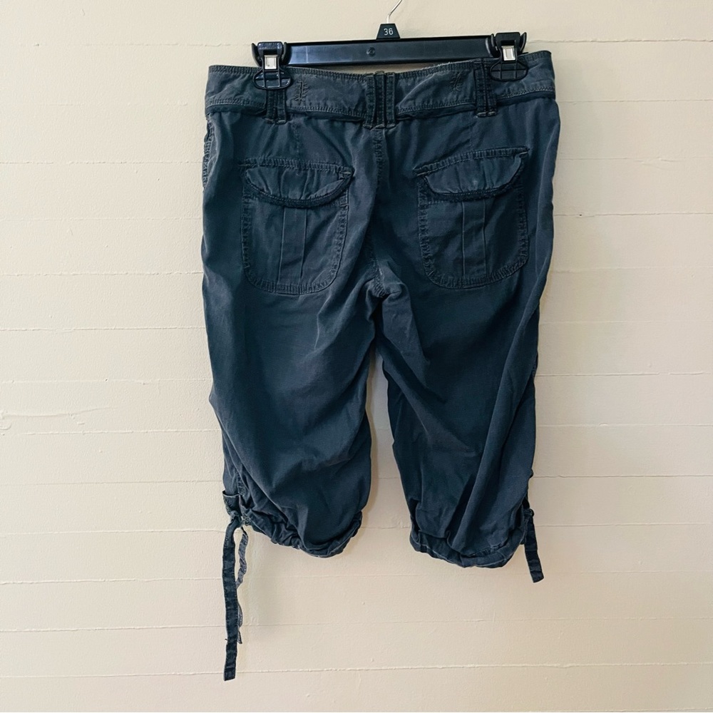 Vintage Free People Movement Navy Cargo Shorts SZ 4 - Picture 4 of 9